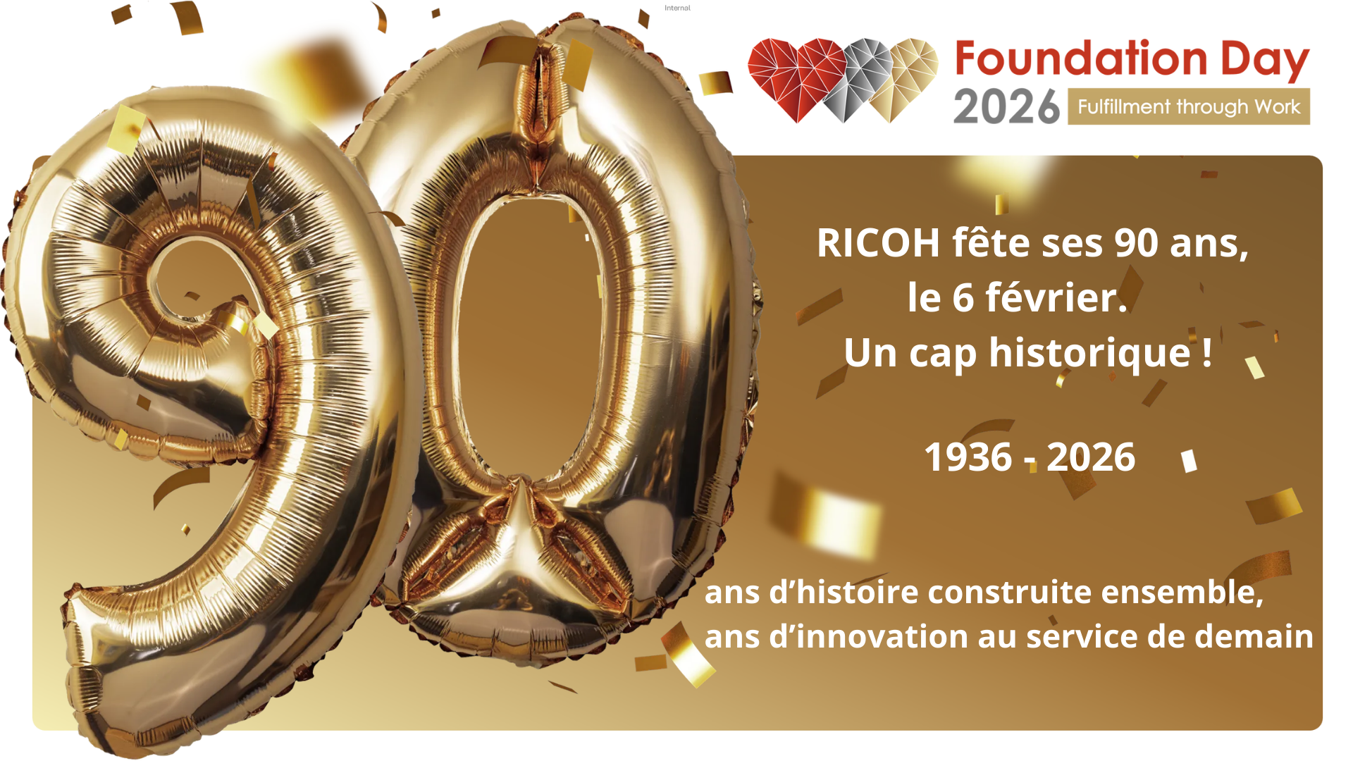 90 ans du Groupe RICOH