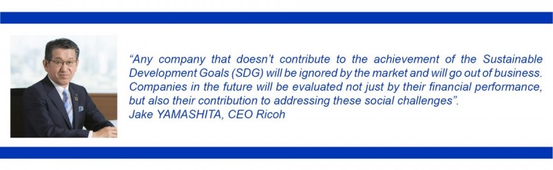 The Social And Environmental Responsibility Integrated In Ricoh S Business Activities Ricoh Industrie France Sas