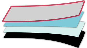 Thermal transfer ribbon back protection